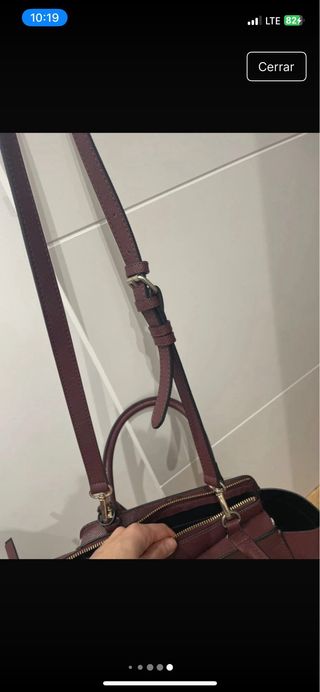 Bolso Zara Burdeos