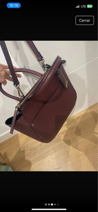 Bolso Zara Burdeos