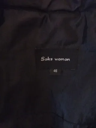 Chaquetón acolchado Negro