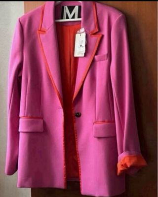 Blazer Lola Casademunt Rosa Talla L. Antes 149,90€