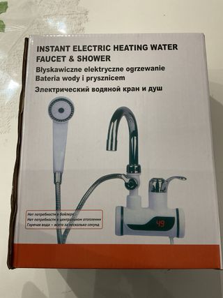 Rubinetto Elettrico Miscelatore Acqua Calda