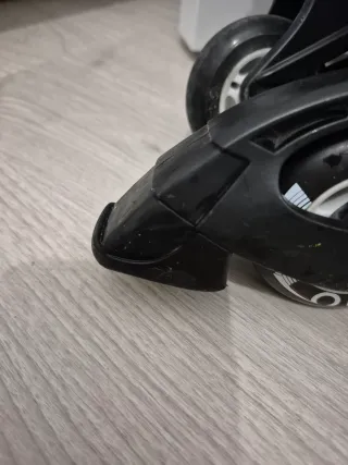 Patines en línea Oxelo negros y rojos 35-38