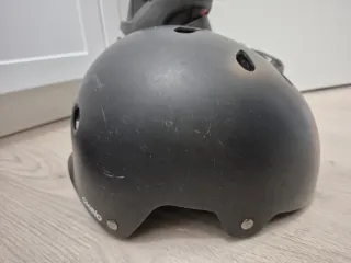 Patines en línea Oxelo negros y rojos 35-38