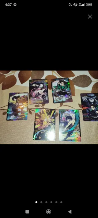 Lote Cartas Dragon Ball