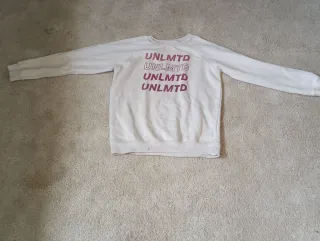 Camiseta UNLMTD blanca niño