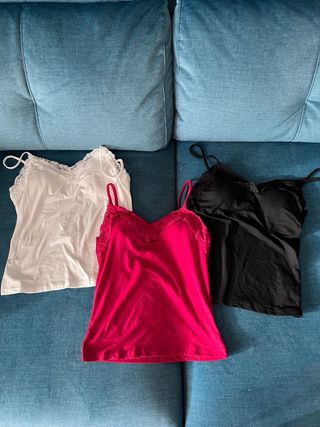 Camisetas interiores mujer