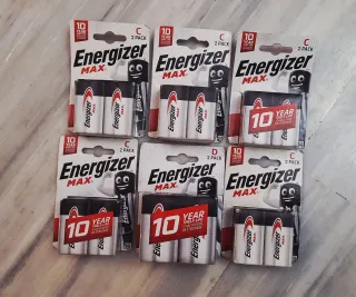Pilas Energizer MAX C y D