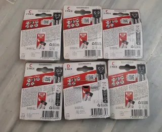 Pilas Energizer MAX C y D