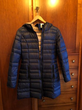 Plumas chica azul y beige