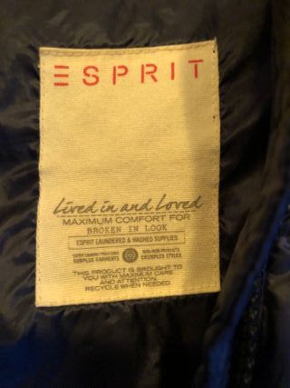 Plumas chica azul y beige