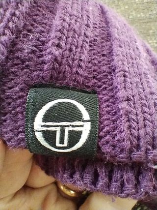 Berretto con pon pon Taglia Unica Sergio Tacchini