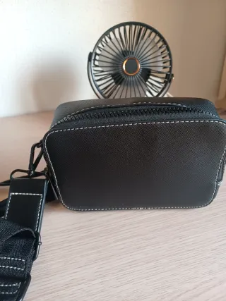 Bolso bandolera chico negro