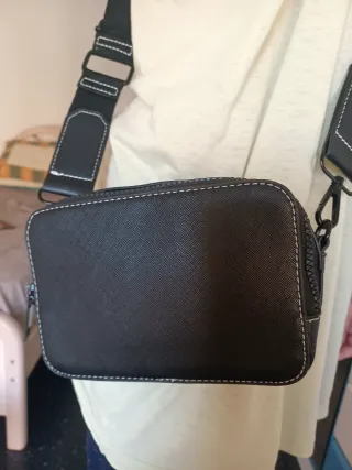 Bolso bandolera chico negro