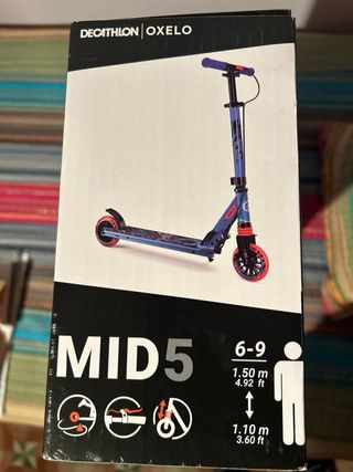 Patinete Oxelo MID5 Azul