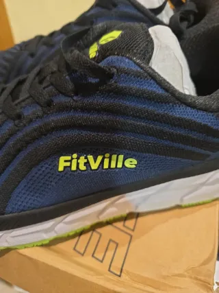 Zapatillas deportivas FitVille azules y verdes