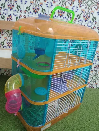 Jaula Hámster 3 Pisos Gran Canaria