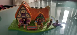 Casa Polly Pocket Blancanieves y 7 Enanitos