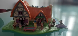 Casa Polly Pocket Blancanieves y 7 Enanitos