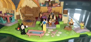 Casa Polly Pocket Blancanieves y 7 Enanitos