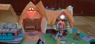 Casa Polly Pocket Blancanieves y 7 Enanitos