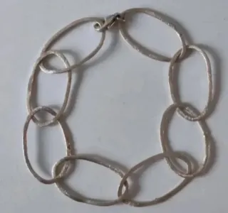 Pulseras de plata de ley con abalorios