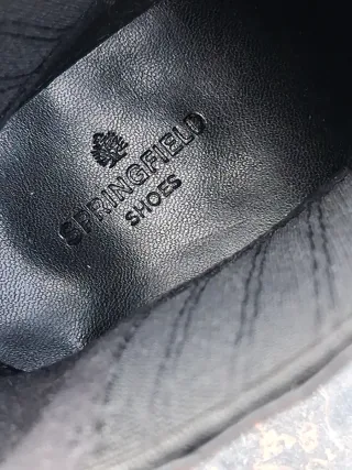 Botines tacón italiano negras