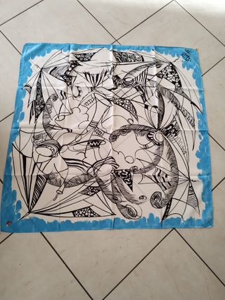 Foulard Seta Pagani 1980 - Nuovo