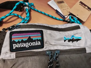 Riñonera Patagonia Pescador Gris 3L