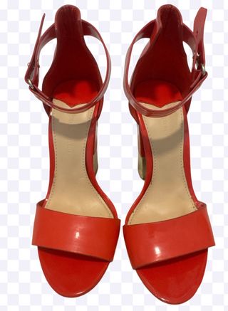 Sandalias Rojas Tacón