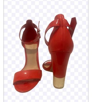 Sandalias Rojas Tacón