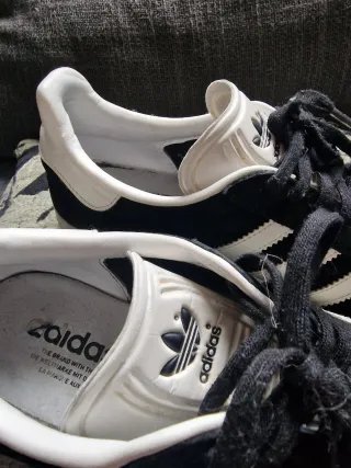 Zapatillas Adidas Gazelle Mujer Negras