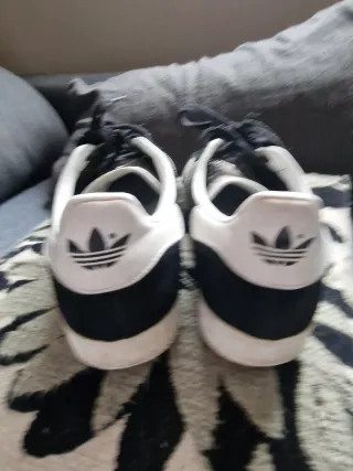 Zapatillas Adidas Gazelle Mujer Negras