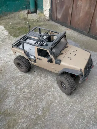 Coche RC Crawler con extras