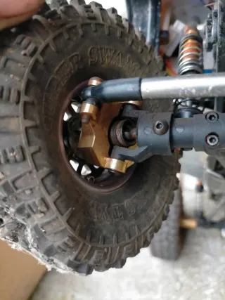 Coche RC Crawler con extras