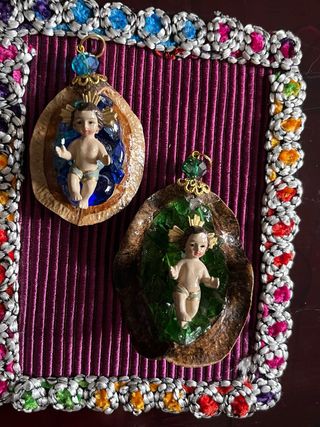 Colgante de cuello base jacaranda