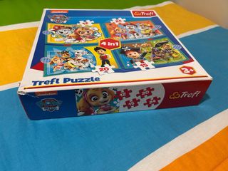 Puzzle Trefl Patrulla Canina 4 en 1