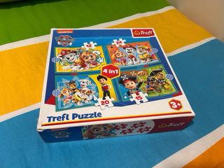 Puzzle Trefl Patrulla Canina 4 en 1