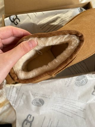 Stivali UGG con piattaforma marroni