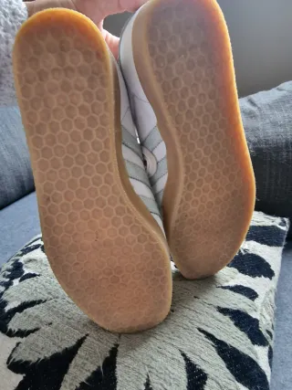 Zapatillas Adidas Gazelle Mujer Blancas