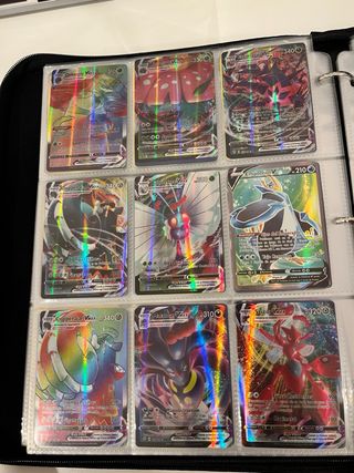 Álbum de cartas Pokémon cremallera +500
