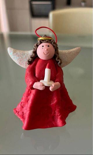 Addobbo Angelo Rosso OVS