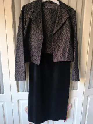 Conjunto fiesta vestido y chaqueta BRASILIA