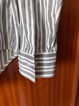 Camisa Dior Alta Costura Rayas