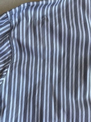 Camisa Dior Alta Costura Rayas