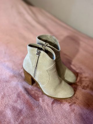 Botines ASOS piel vuelta T.36