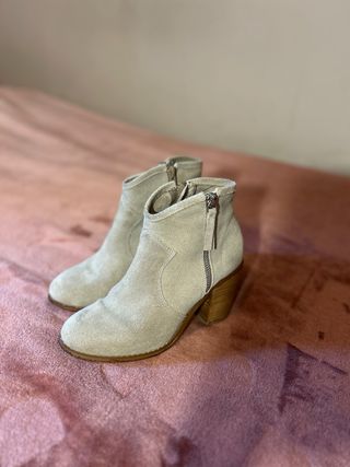 Botines ASOS piel vuelta T.36