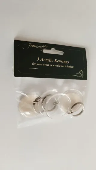 Llaveros para hacer a punto de cruz