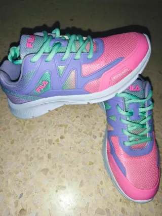 Botines Fila Mujer Rosa y Morado