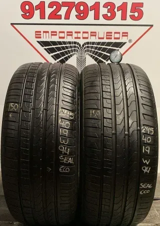 245 40 19 W PIRELLI RUEDA AL 90% VIDA UTIL