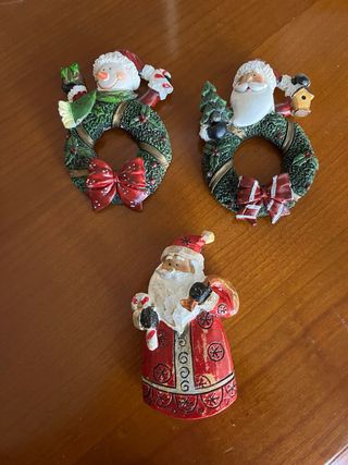 Imanes Navideños de Papá Noel.